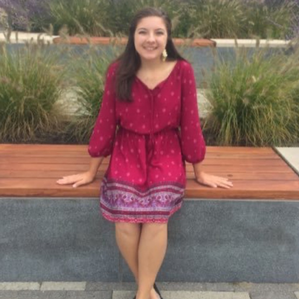 Xhilaration Long Sleeve Bohemian Dress - Picture 7 of 7